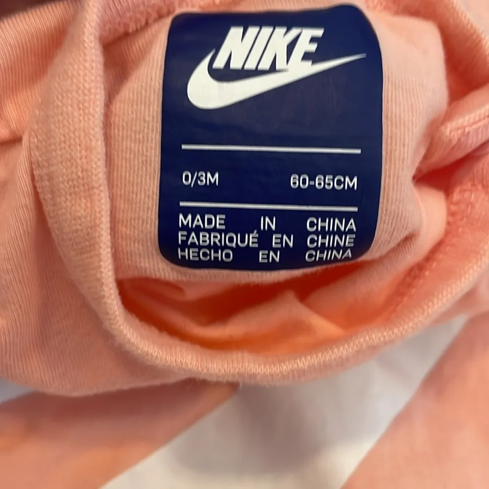 Nike one piece size 0-3 mths